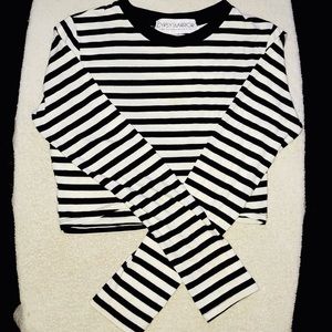 Striped Crop Top